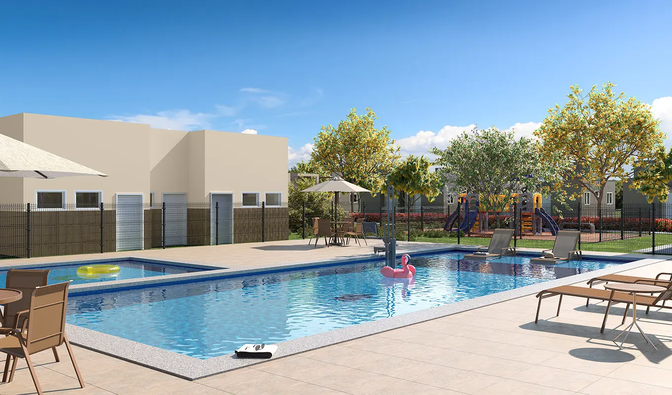 Residencial Porto Quaresmeiras I — piscina