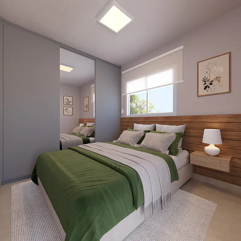 Residencial Porto Quaresmeiras I — quarto