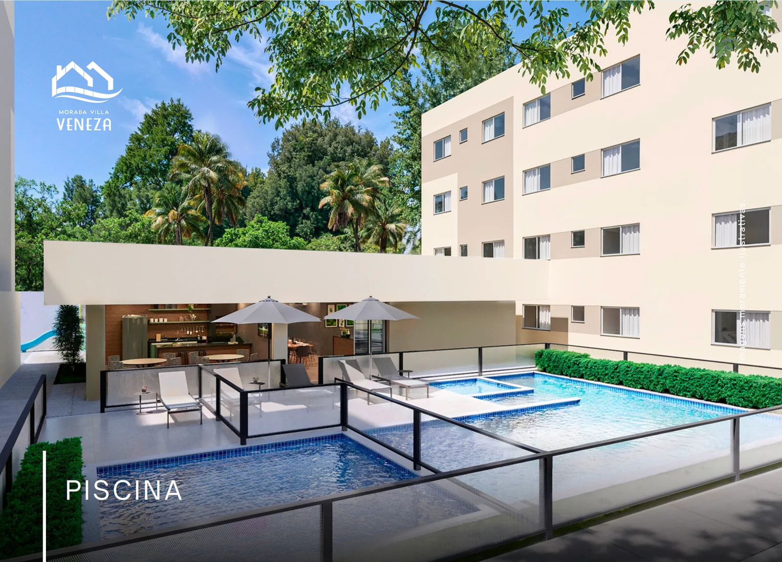 Residencial Vila Veneza — piscina